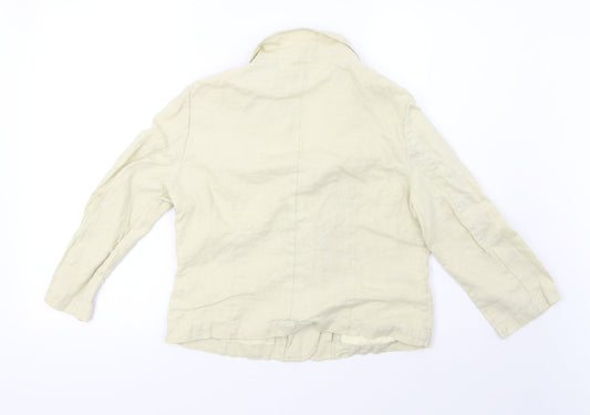 off shoot Womens Yellow Jacket Size 14