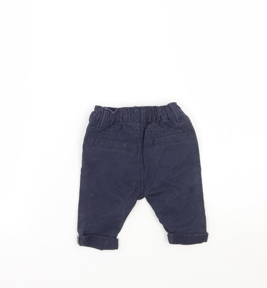 NEXT Boys Blue Capri Trousers Size 0-3 Months