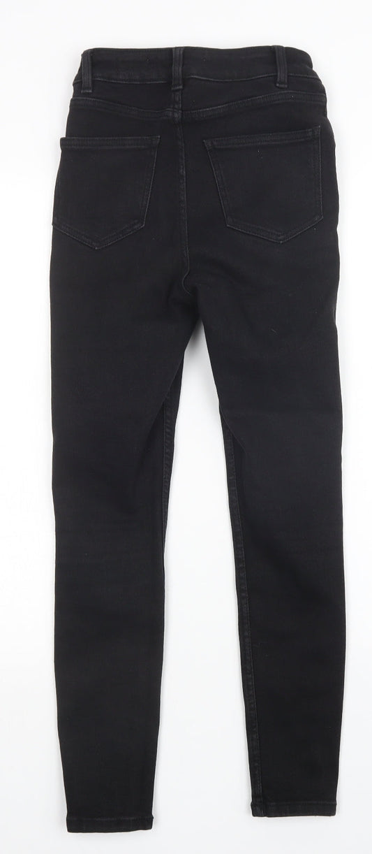 New Look Womens Black Skinny Jeans Size 8 L26 in