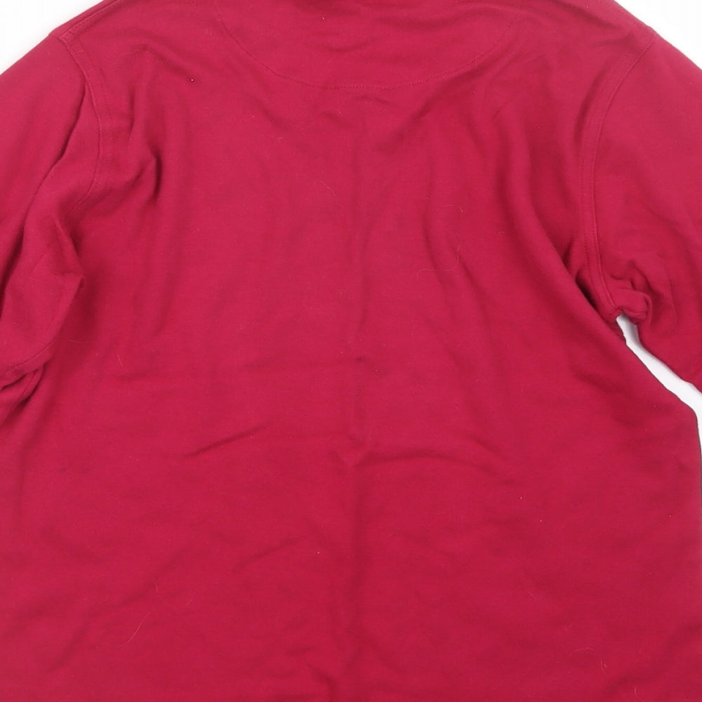 Preworn Womens Pink Pullover Jumper Size 12