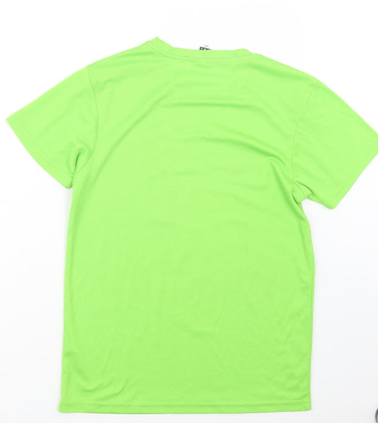 Roly Womens Green Basic T-Shirt Size 10