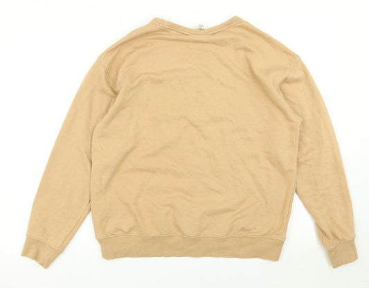 H&M Womens Brown Pullover Sweatshirt Size XS