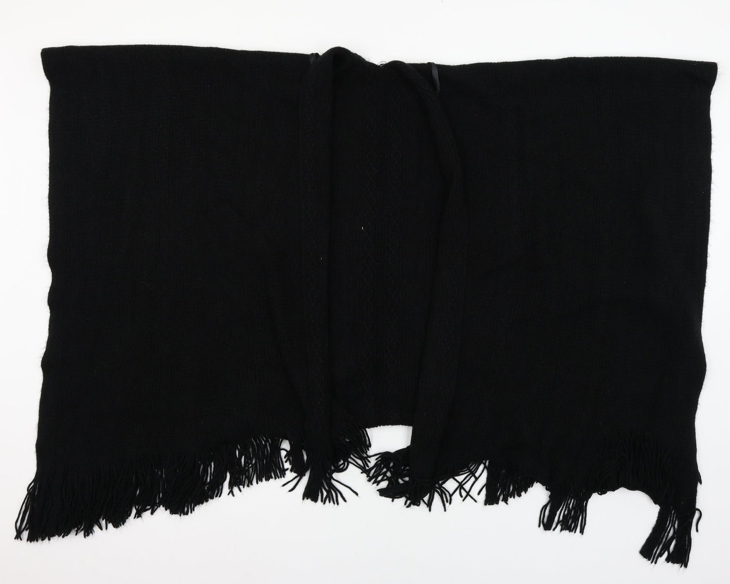 Matalan Womens Black Knit Shawl/Wrap