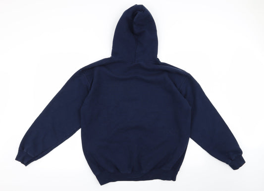 Gildan Mens Blue Pullover Jumper Size M