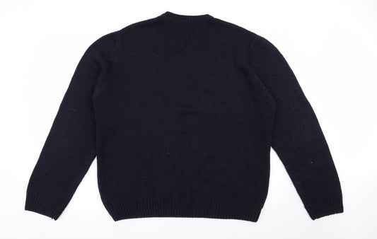 industrialize Mens Blue Pullover Jumper Size 2XL