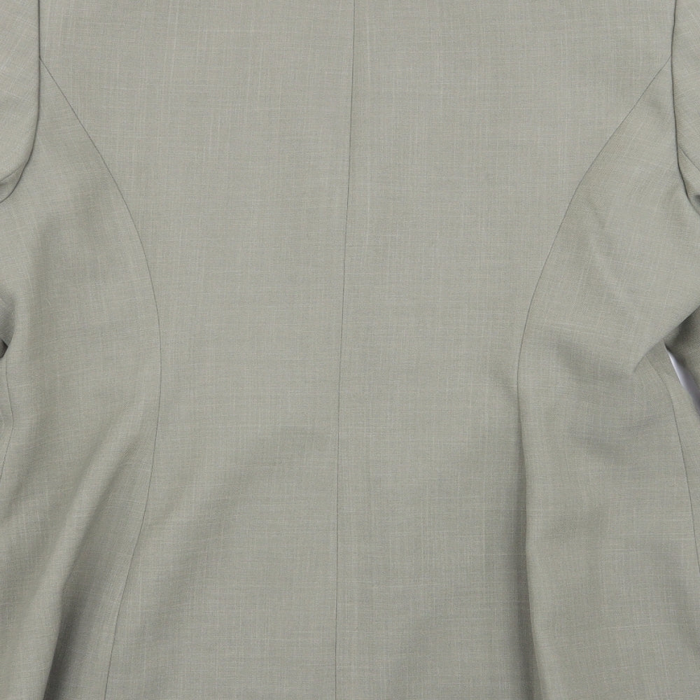 Berkertex Womens Green Jacket Blazer Size 16