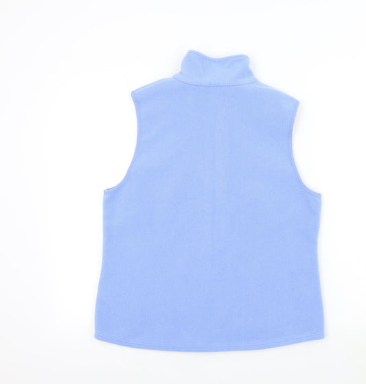 M&S Womens Blue Jacket Waistcoat Size 12