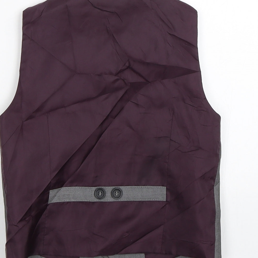 NEXT Boys Grey Jacket Waistcoat Size 4-5 Years