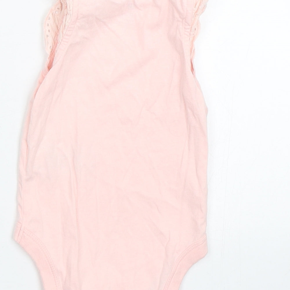 Gap Baby Pink Basic T-Shirt Size 0-3 Months