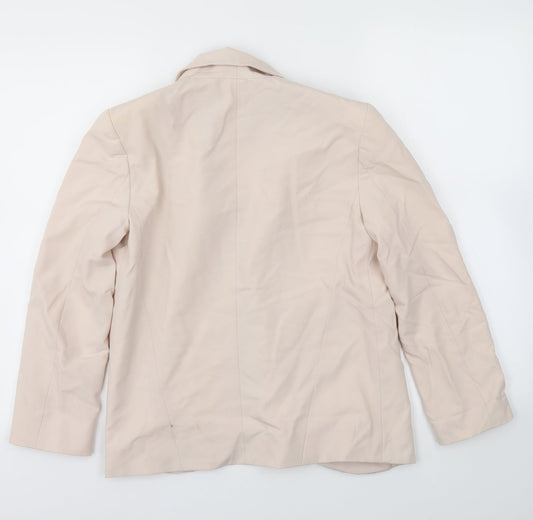 Topshop Womens Pink Jacket Blazer Size 8