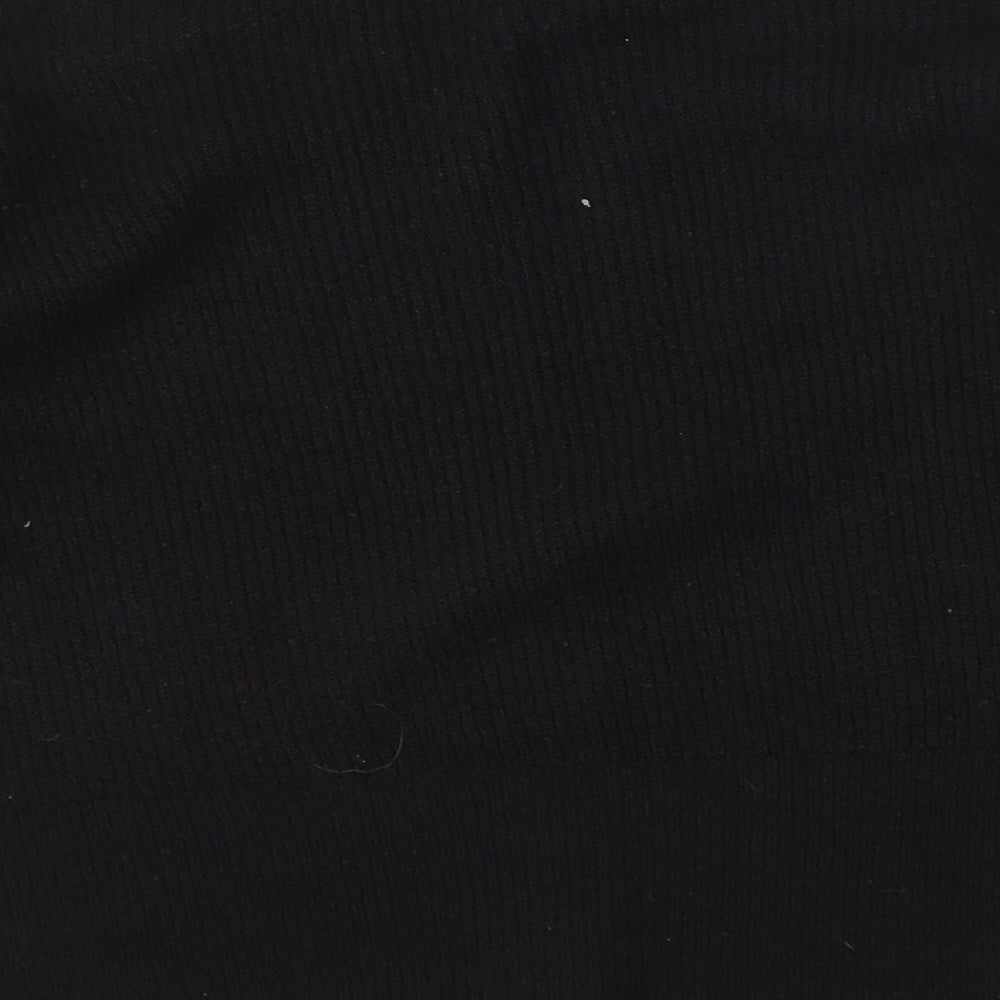 Nutmeg Womens Black Pullover Jumper Size 8