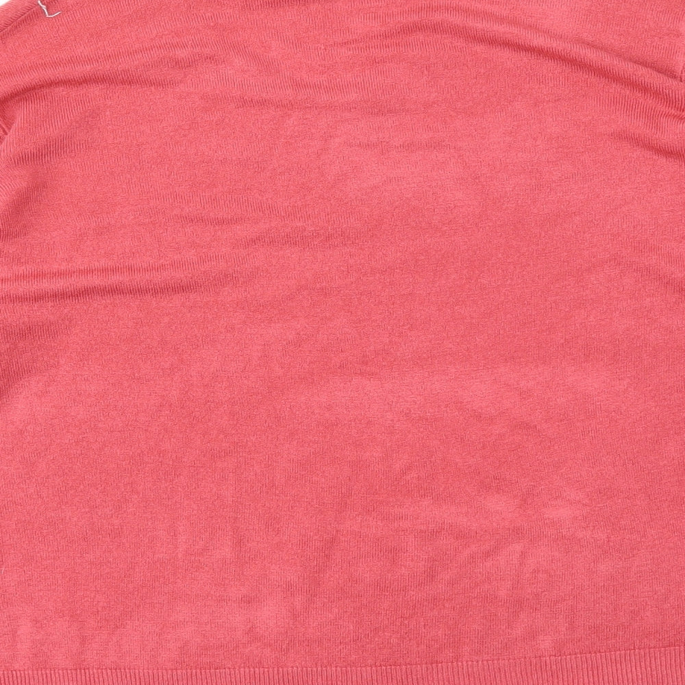 Primark Womens Pink Pullover Jumper Size 14