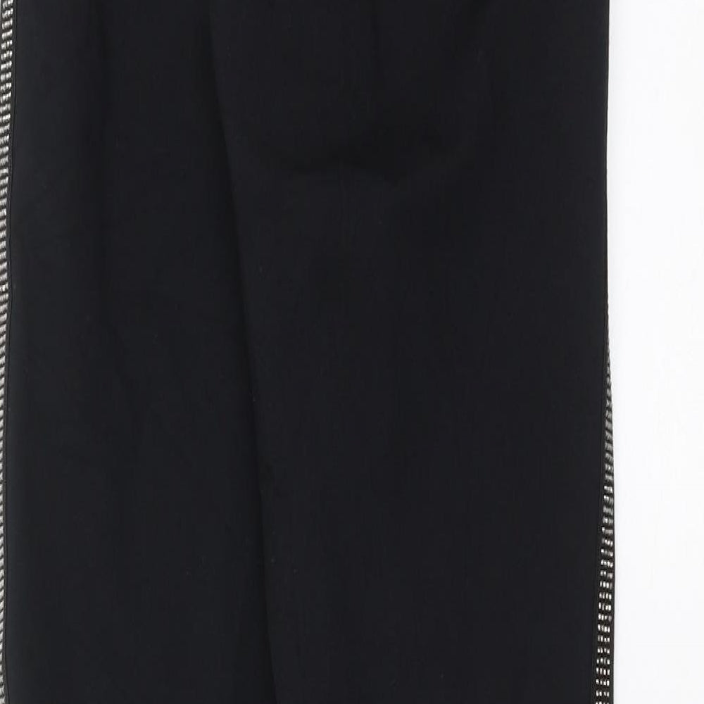 Marks and Spencer Womens Black Trousers Size 6 L28 in - rhin