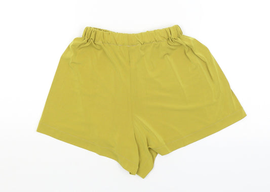 Endelle Womens Green Hot Pants Shorts Size 6