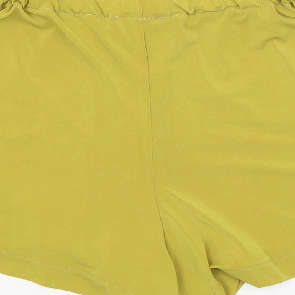 Endelle Womens Green Hot Pants Shorts Size 6