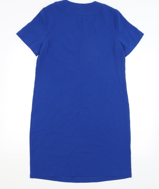M&S Womens Blue A-Line Size 12