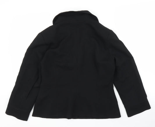 D Uniform Womens Black Jacket Size 12