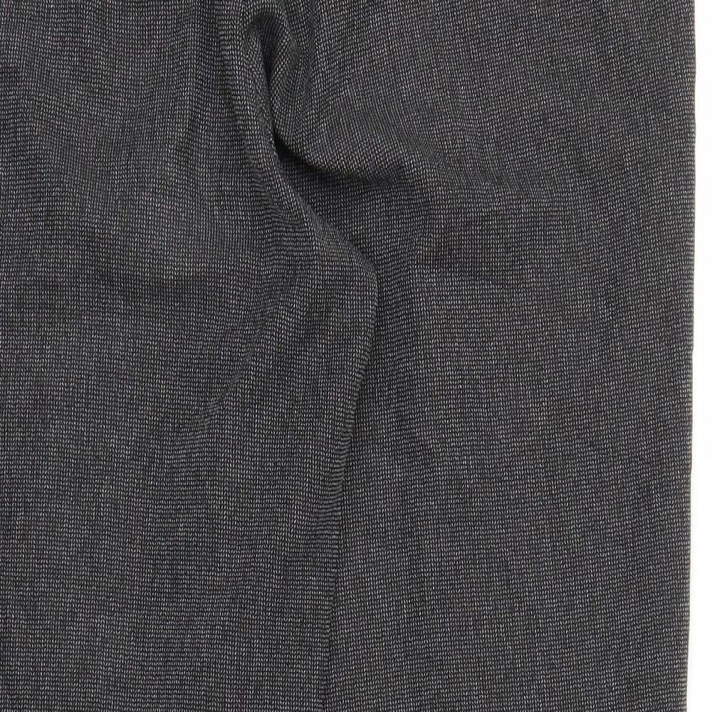 BM Collection Womens Orange Capri Trousers Size 14 L27 in