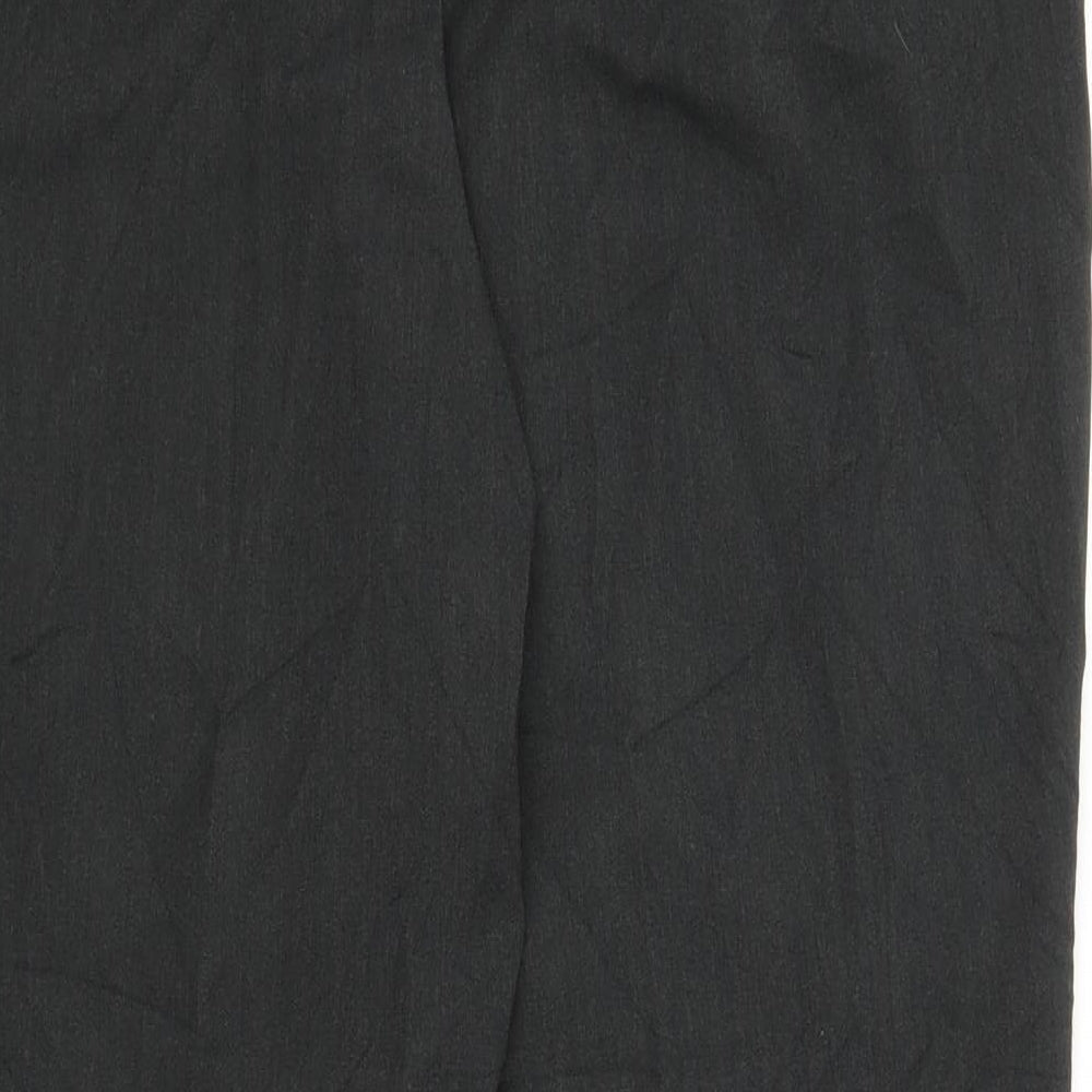 M&S Womens Grey Trousers Size 16 L28 in