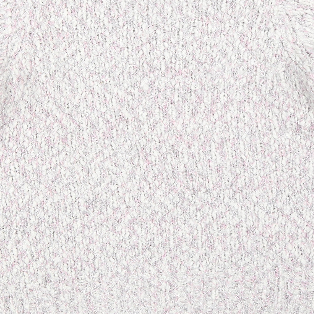 Isle Womens Pink Pullover Jumper Size S