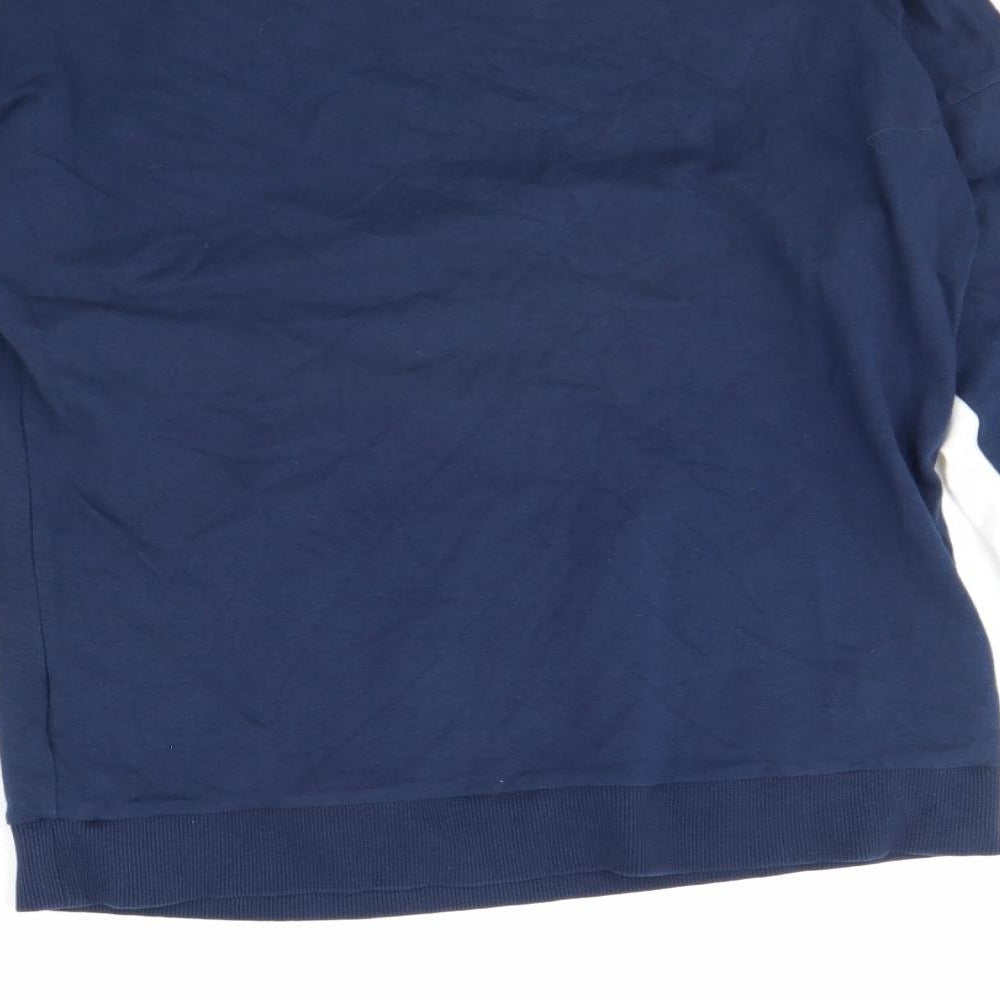 Reebok Womens Blue Pullover Jumper Size S