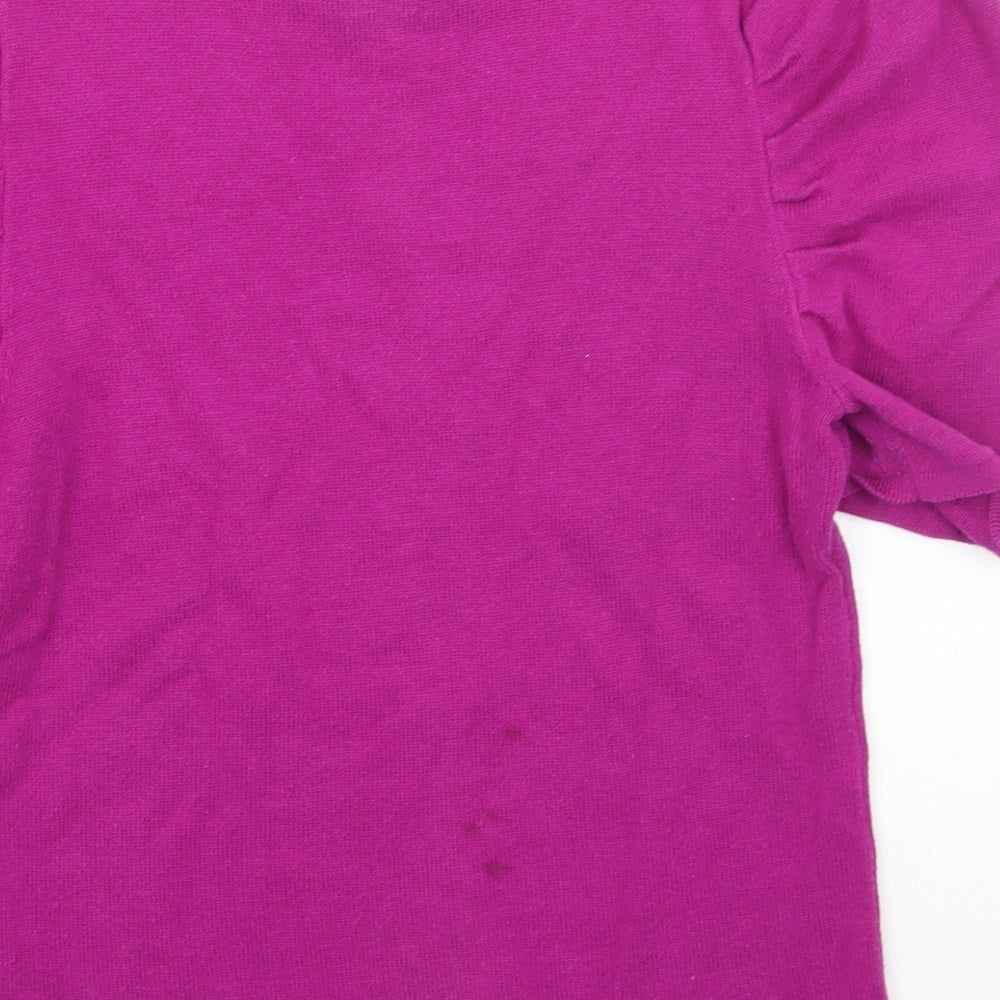 Forever21 Womens Purple Basic T-Shirt Size M