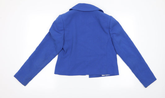 Atmo Womens Blue Jacket Size 10