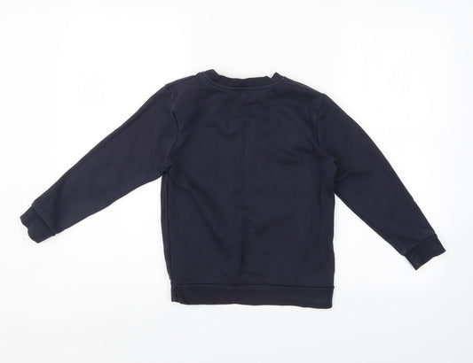 George Boys Blue Pullover Sweatshirt Size 8-9 Years