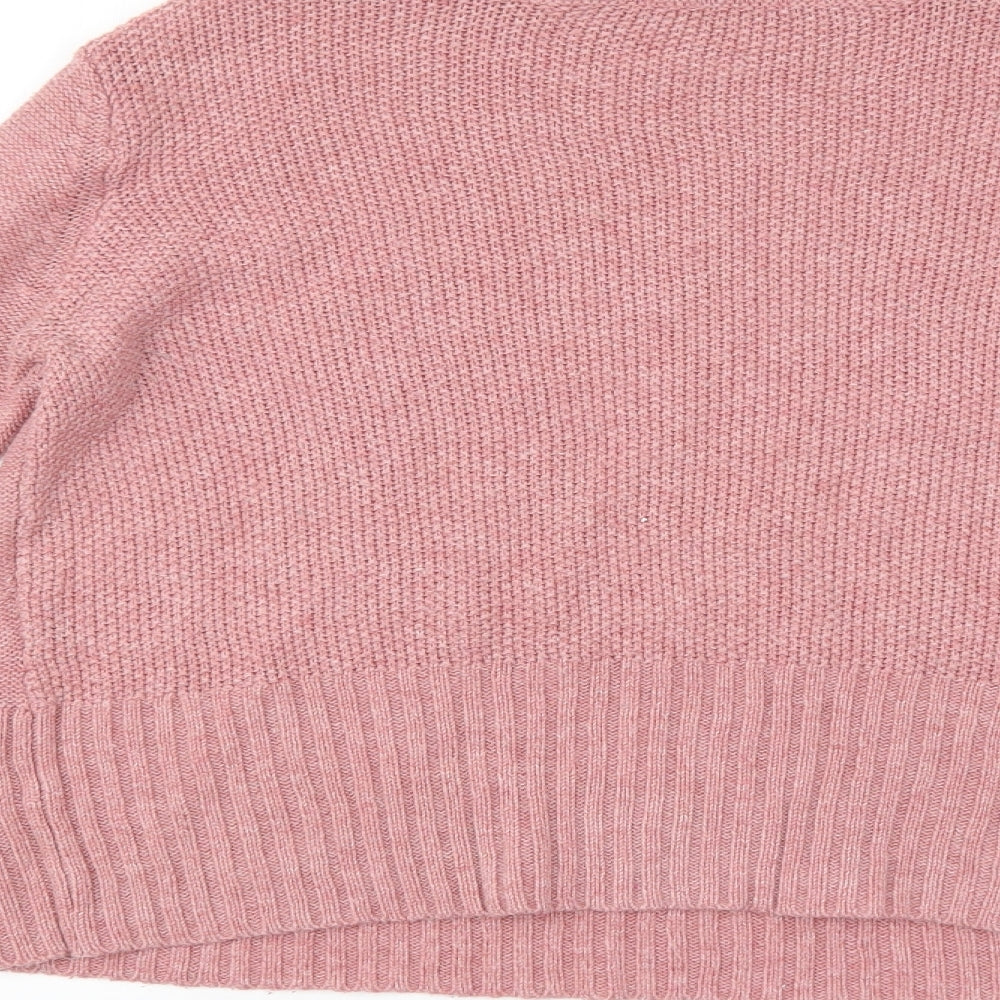 M&S Womens Pink Pullover Jumper Size 14