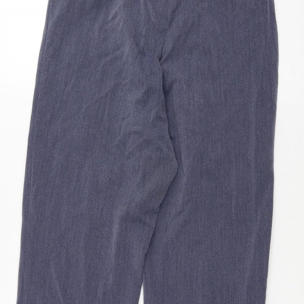 Preworn Womens Blue Trousers Size 12 L22 in