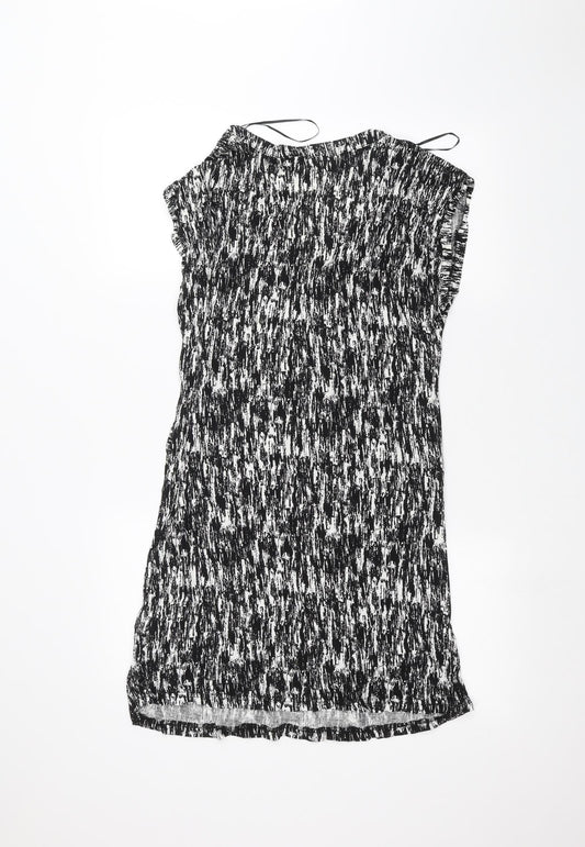 Peacocks Womens Black Basic T-Shirt Size 16