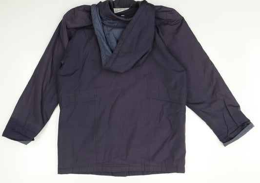 Telemac Womens Purple Coat Size 10