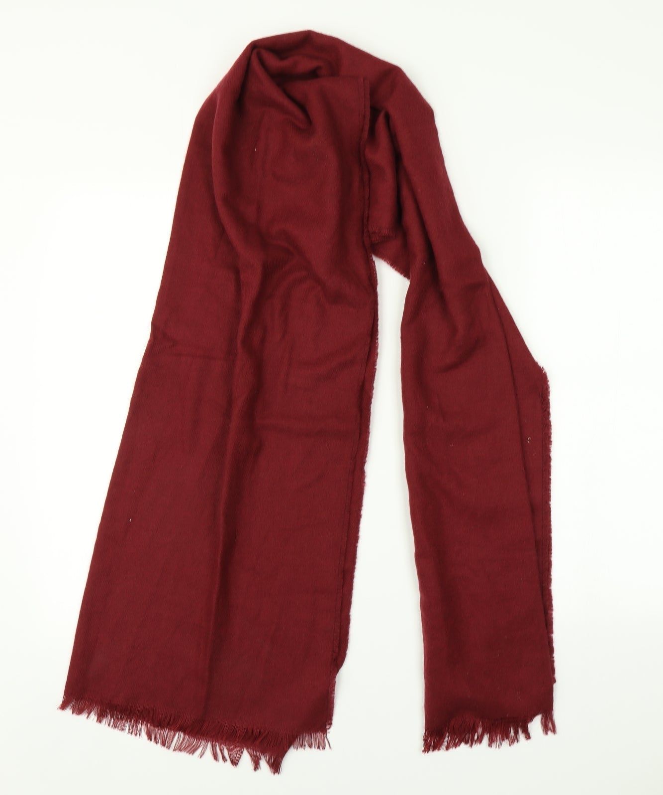Preworn Womens Red Scarf