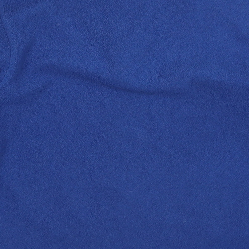 Winter Adventures Boys Blue Fleece Jacket Size 7-8 Years
