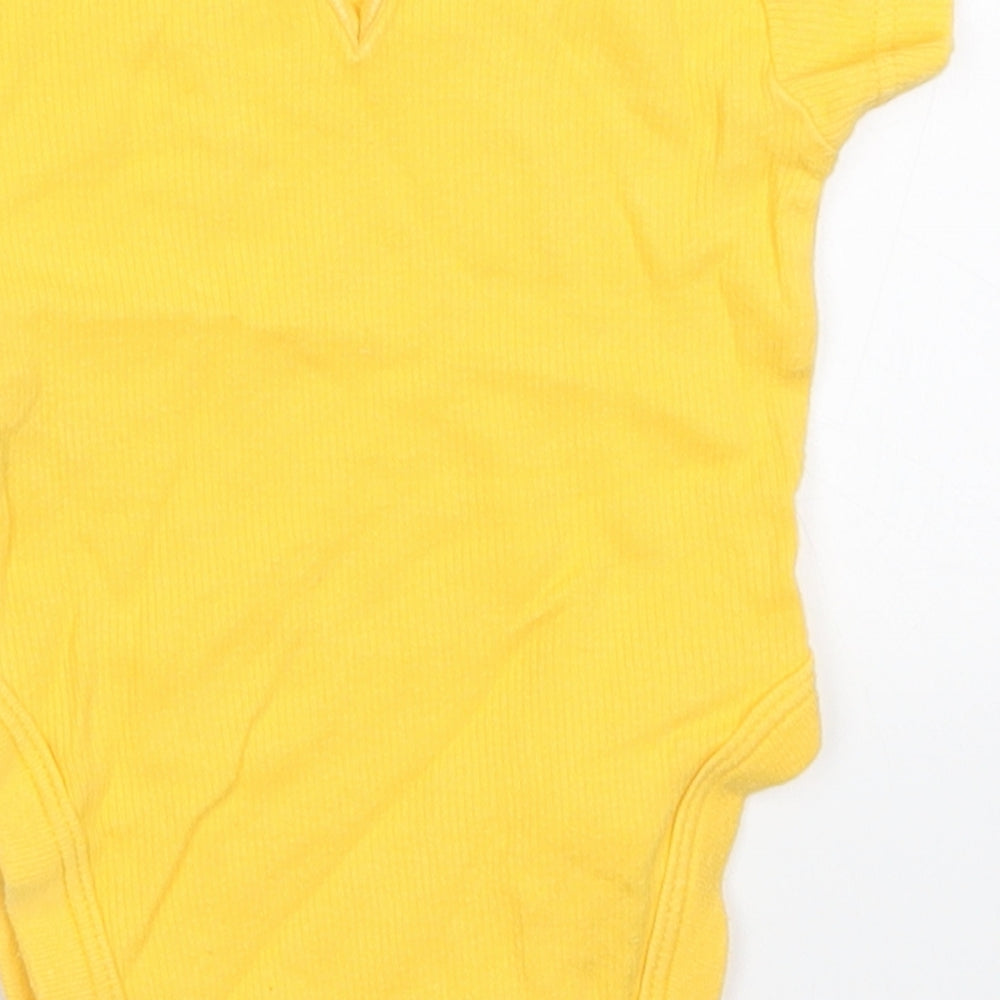NEXT Girls Yellow Babygrow One-Piece Size 0-3 Months