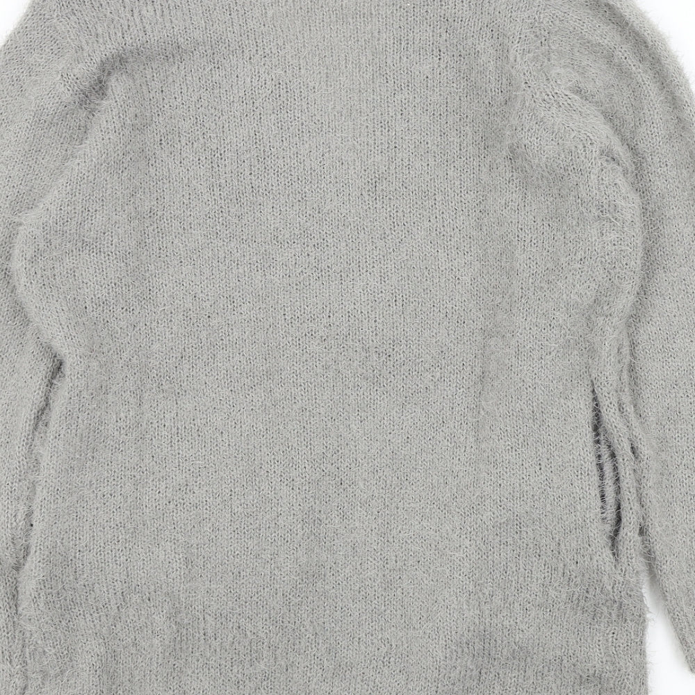 Studio Womens Grey Cardigan Jumper Size 10