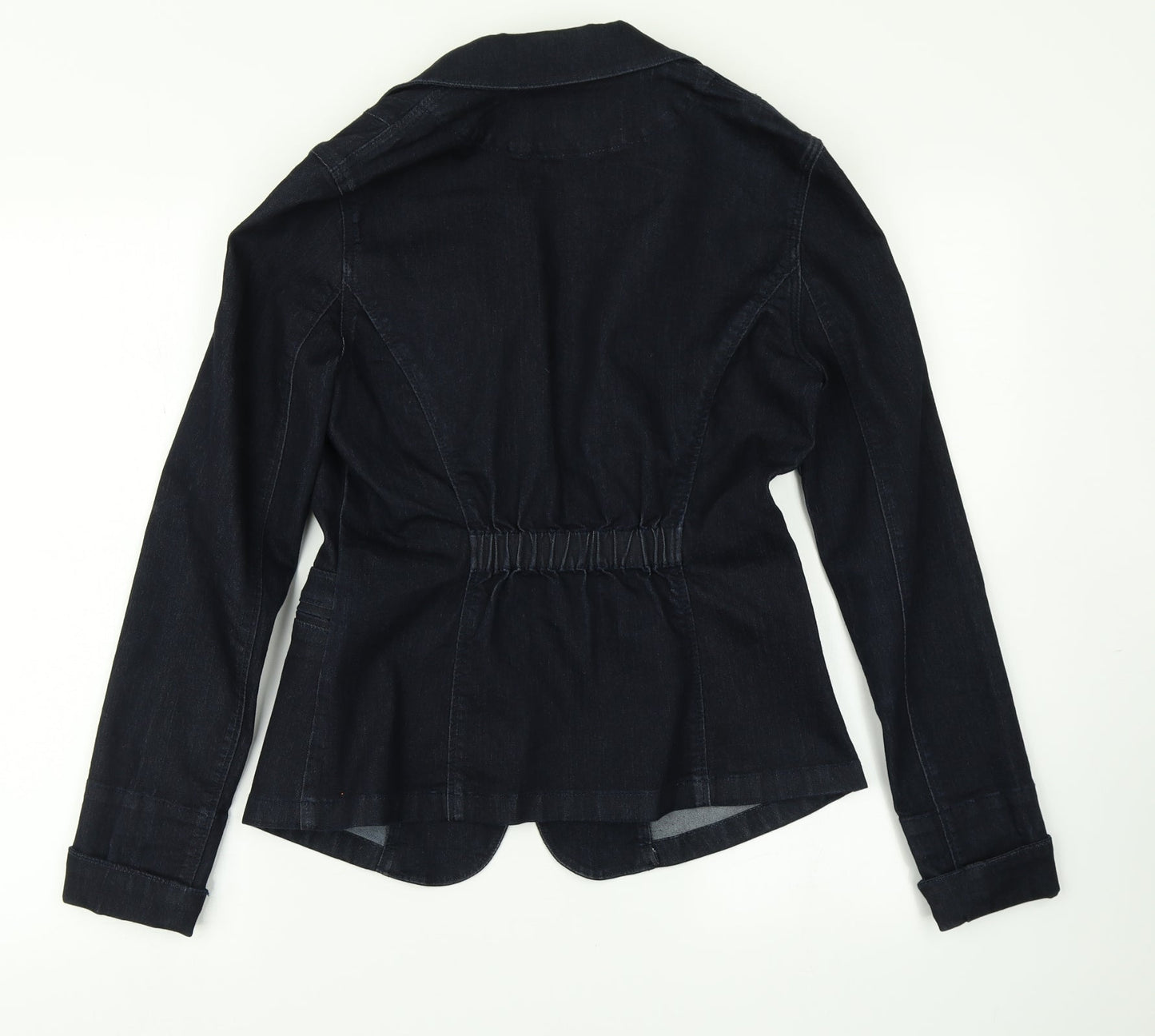 Calvin Klein Jeans Womens Blue  Denim Jacket Blazer Size S