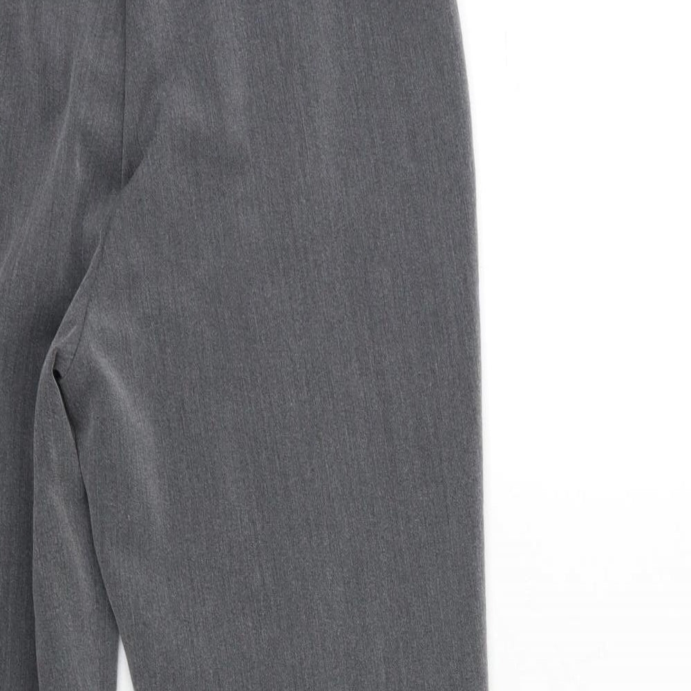 Bonmarché Womens Grey Trousers Size 12 L28 in