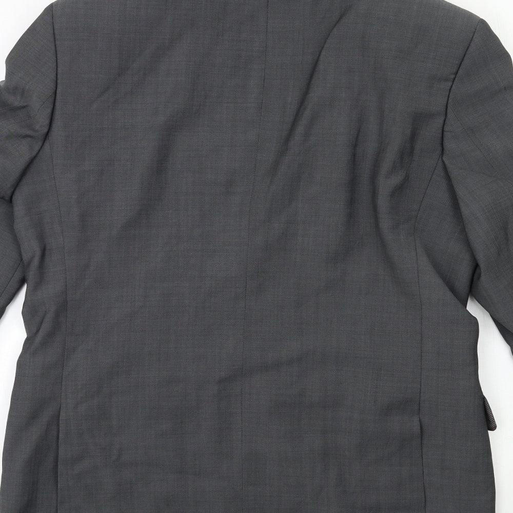 Skopes Mens Grey Jacket Suit Jacket Size 42