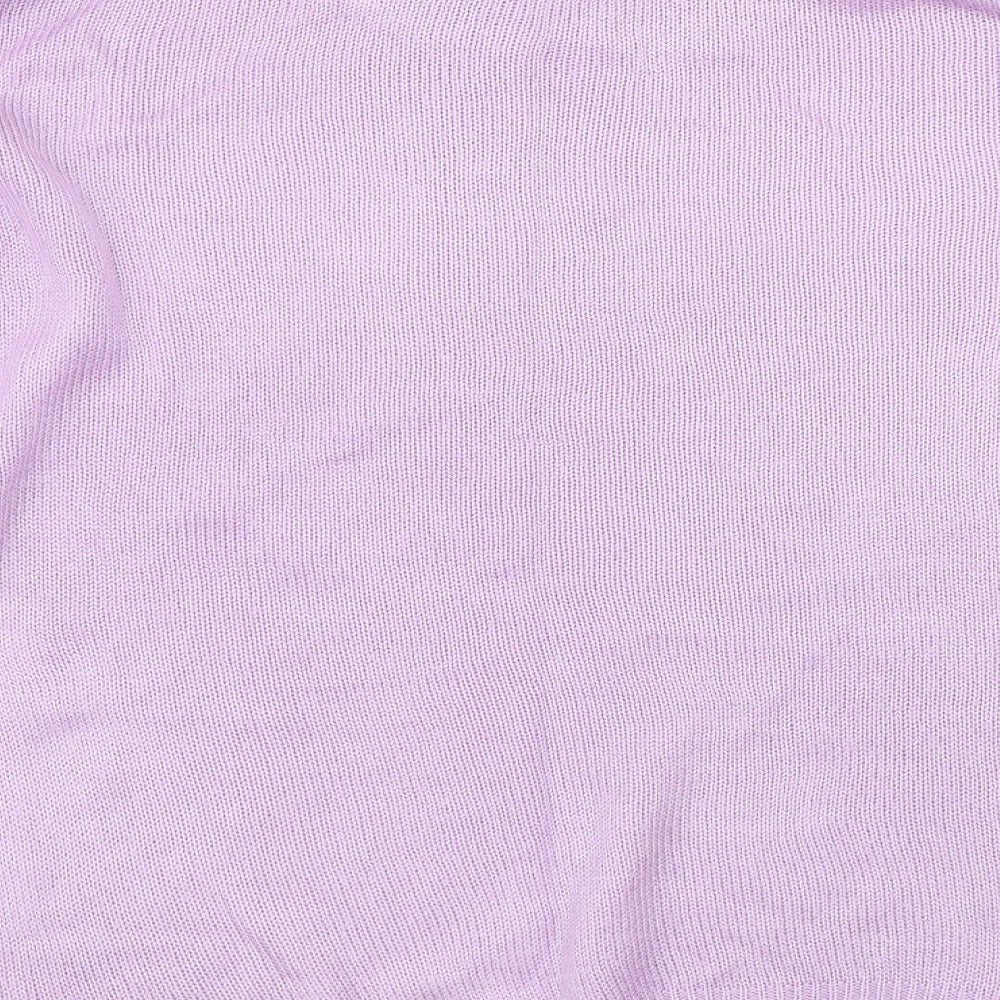 Damart Womens Purple Pullover Jumper Size 10