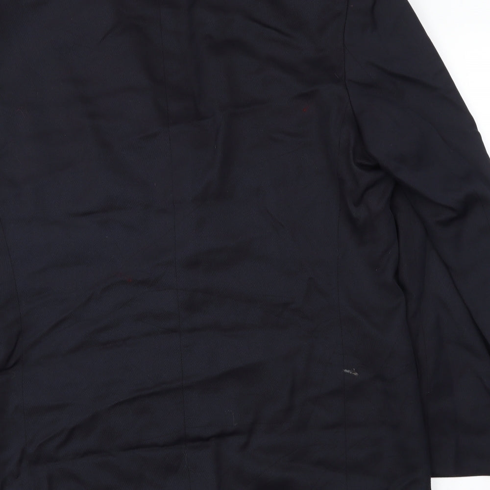 Burton Mens Blue Jacket Blazer Size 44