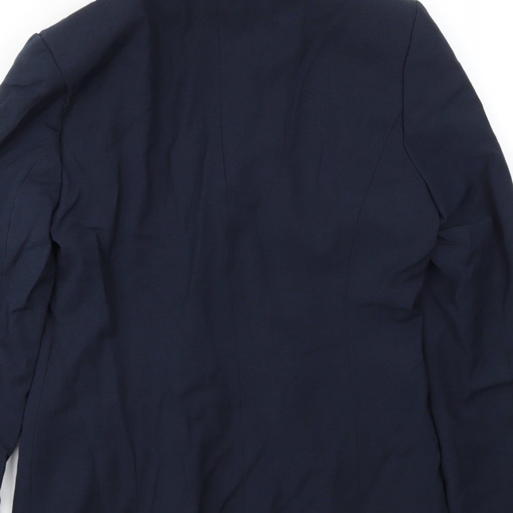Matalan Womens Blue Jacket Blazer Size 10
