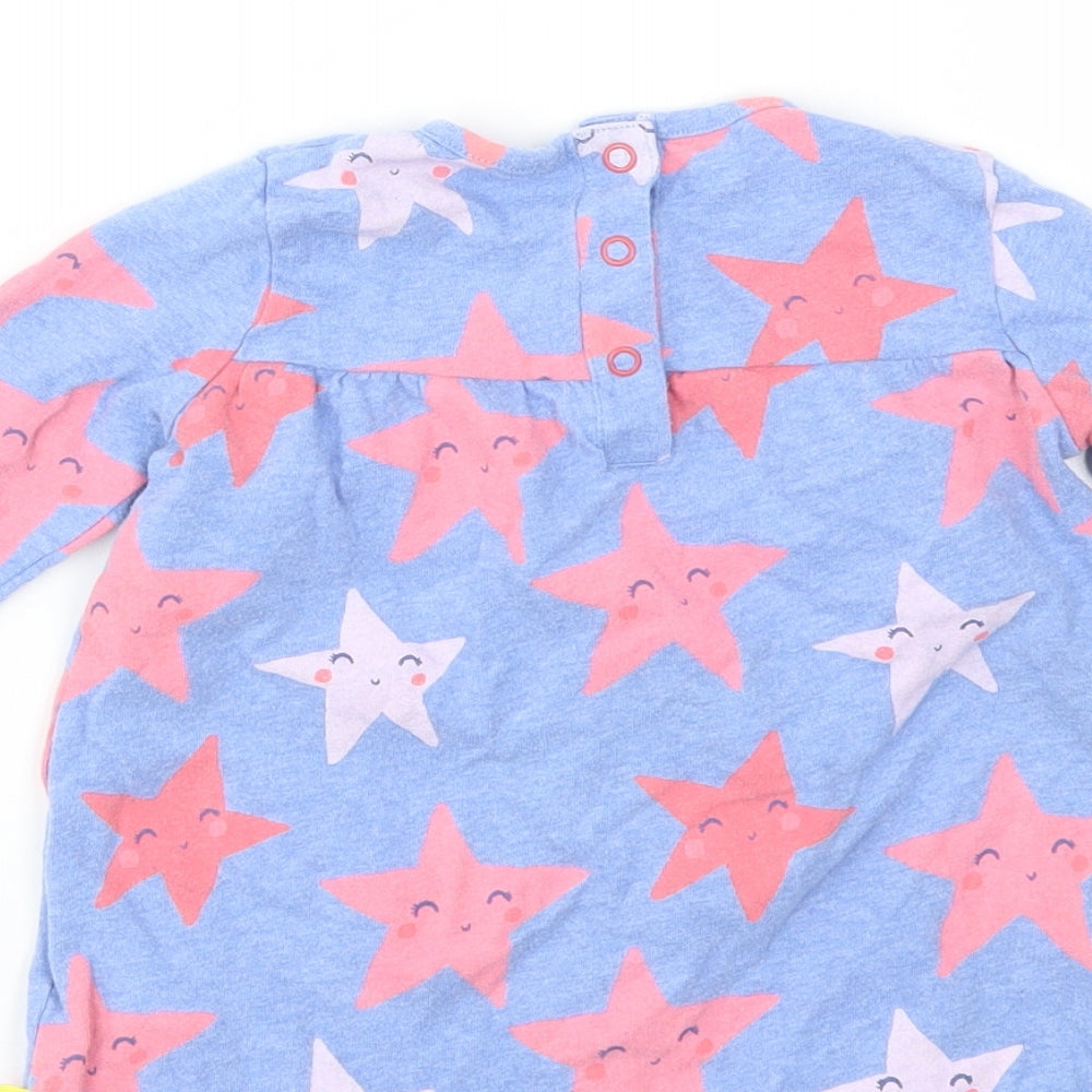 M&S Girls Blue Fit & Flare Size 3-6 Months