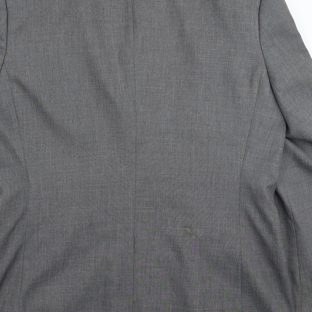 George Mens Grey Jacket Suit Jacket Size 42