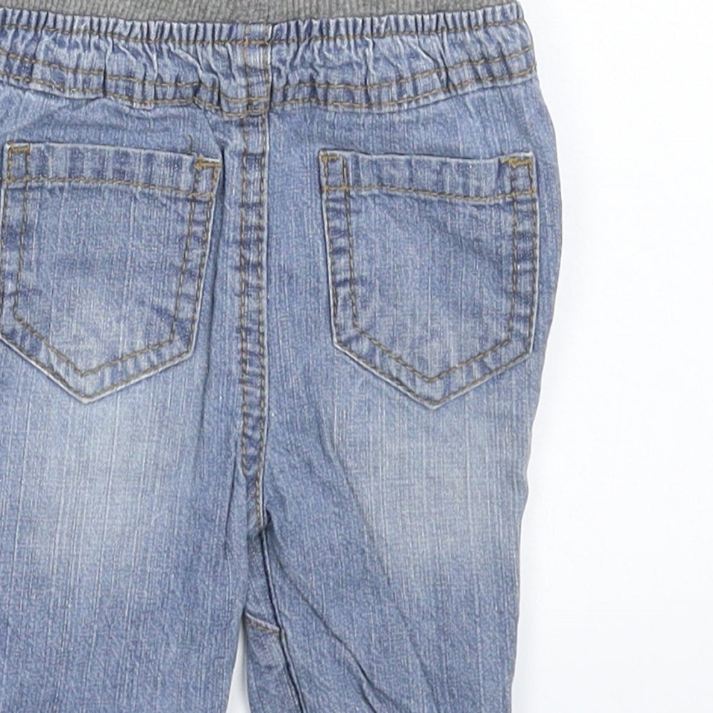 Earlydays Baby Blue Denim Jogger Jeans Size 3-6 Months