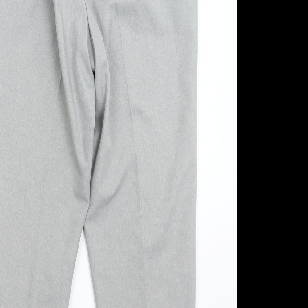 Saira of Manchester Womens Grey Trousers Size 28 in L25 in