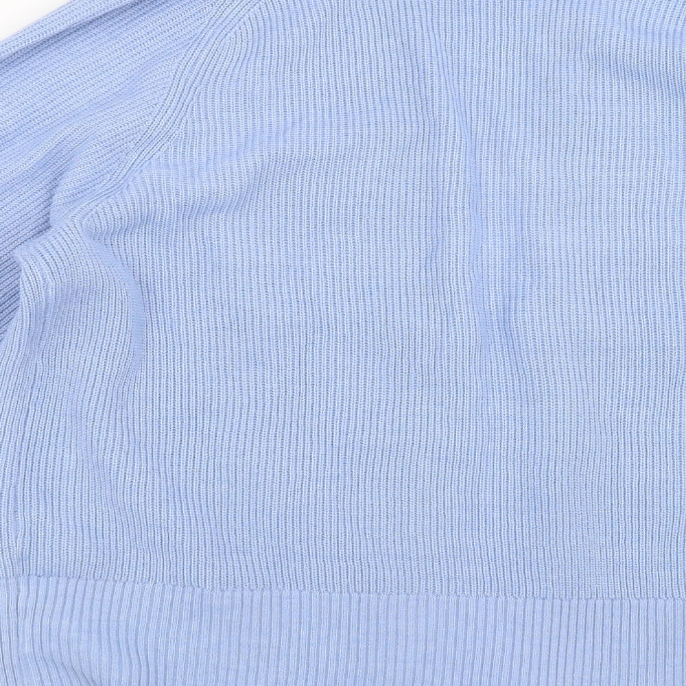 NEXT Womens Blue Knit Cardigan Jumper Size S