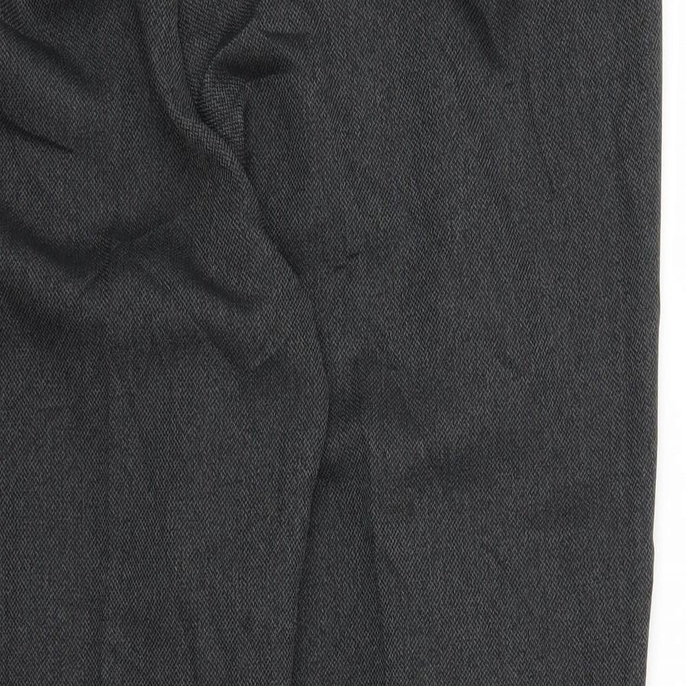 EWM Womens Grey Trousers Size 18 L26 in