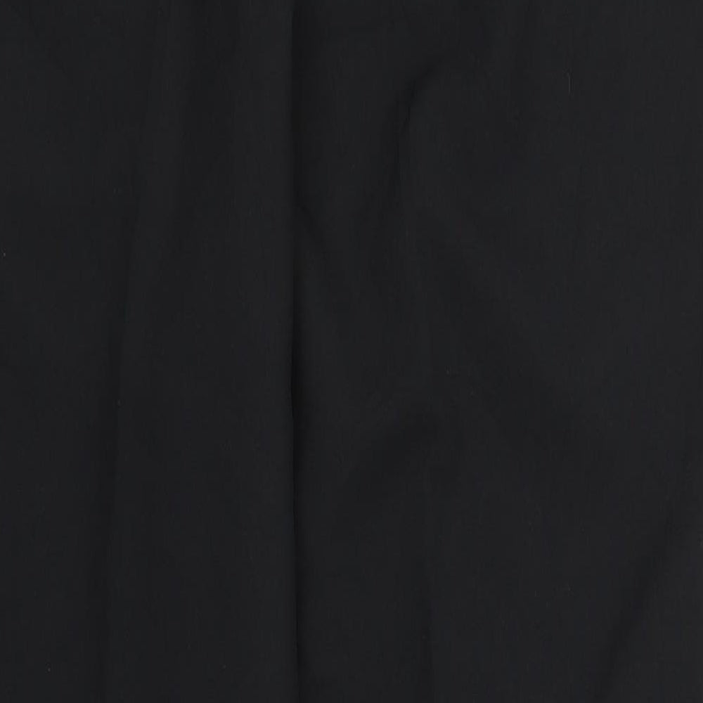 Classic Womens Black Trousers Size 18 L28 in