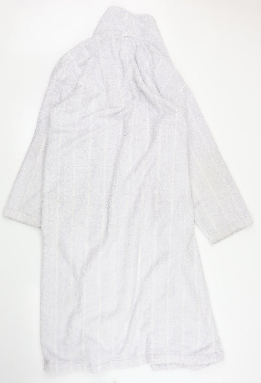 Per Una Womens Pink Striped Chemise Robe Size M